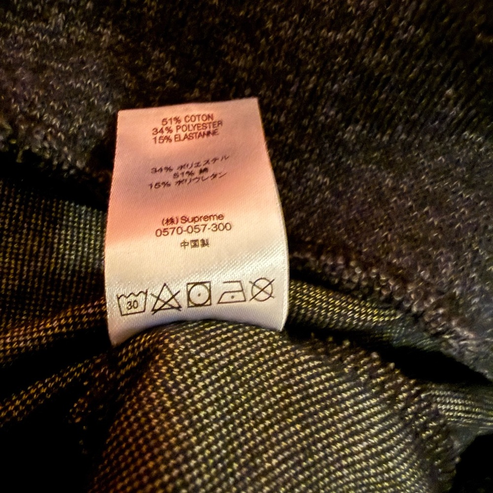 Supreme SS18 Jacquard Logo Crewneck - Picture 6 of 7